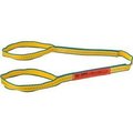 Global Equipment Poly Web Sling, HD, Eye Eye w/ Durable Edge, 4 Ft L-1600/1280/3200 Lbs Cap JLEE1801TFX4